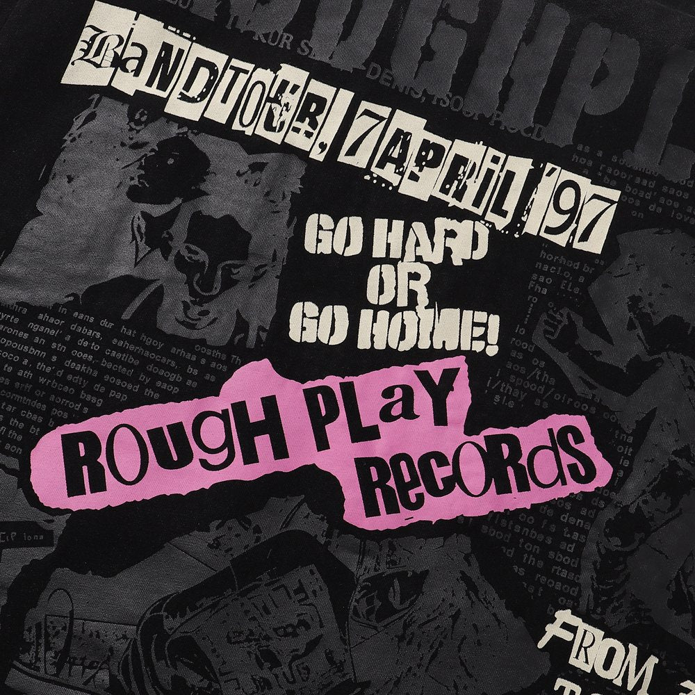 Rough Play World Tour Rhinestone Washed Sleeveless T-Shirt